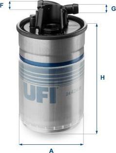 UFI 24.424.00 — Filtr paliwa