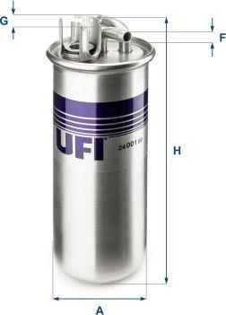 UFI 24.001.00 — Filtr paliwa