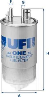 UFI 24.ONE.00 — Filtr paliwa