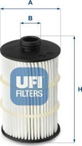 UFI 25.090.00 — Filtr oleju