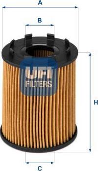 UFI 25.043.00 — Filtr oleju