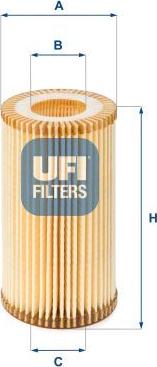 UFI 25.159.00 — Filtr oleju