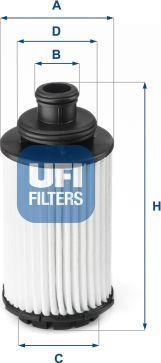 UFI 25.118.00 — Filtr oleju