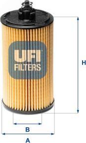 UFI 25.183.00 — Filtr oleju