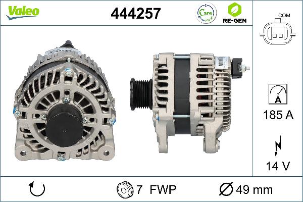 VALEO 444257 - Alternator