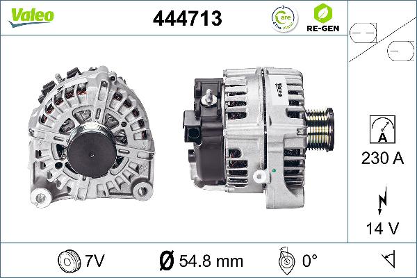 VALEO 444713 — Alternator