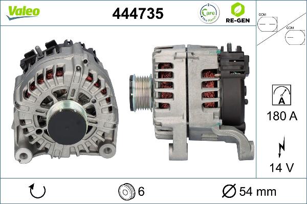 VALEO 444735 — Alternator