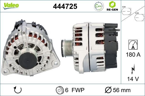 VALEO 444725 — Alternator