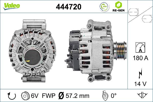 VALEO 444720 — Alternator