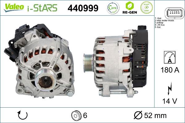 VALEO 440999 — Alternator