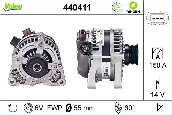 VALEO 440411 — Alternator