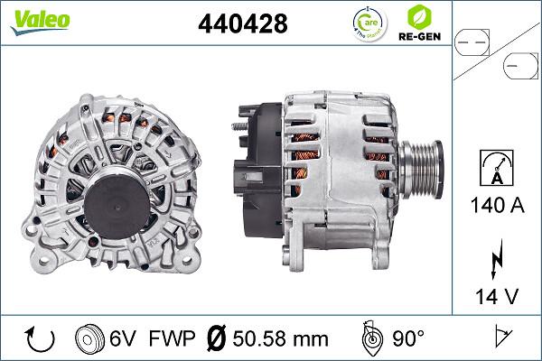 VALEO 440428 - Alternator