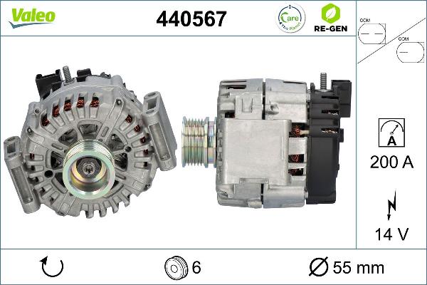 VALEO 440567 - Alternator
