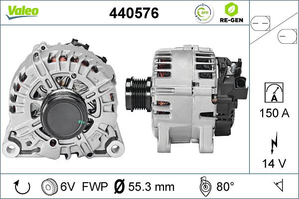 VALEO 440576 — Alternator