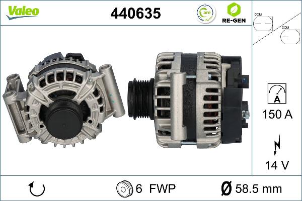 VALEO 440635 — Alternator