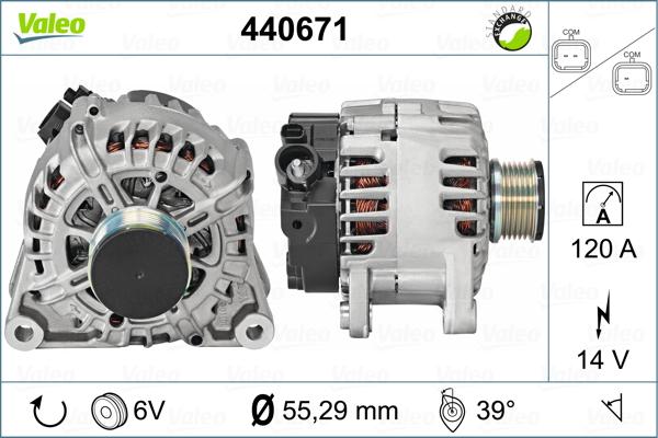 VALEO 440671 - Alternator