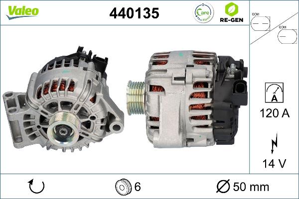 VALEO 440135 — Alternator