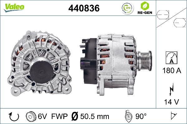 VALEO 440836 — Alternator