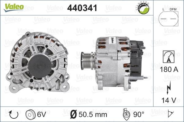 VALEO 440341 - Alternator