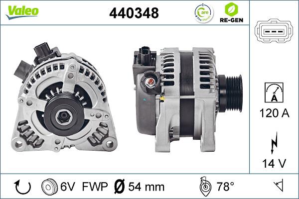 VALEO 440348 — Alternator