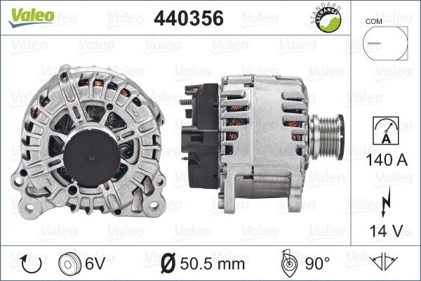 VALEO 440356 - Alternator