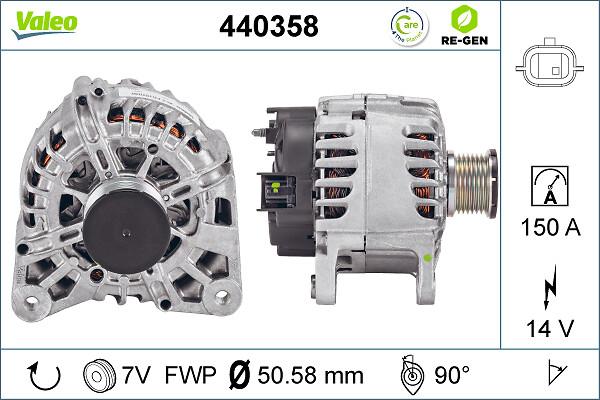 VALEO 440358 — Alternator