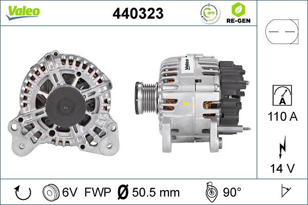 VALEO 440323 — Alternator