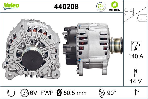 VALEO 440208 — Alternator