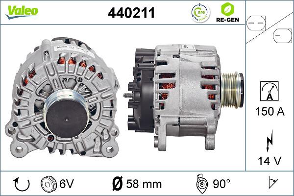 VALEO 440211 — Alternator