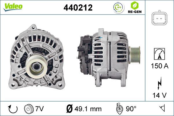 VALEO 440212 — Alternator