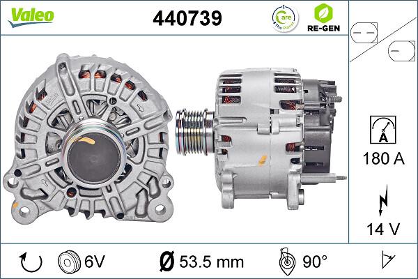 VALEO 440739 — Alternator
