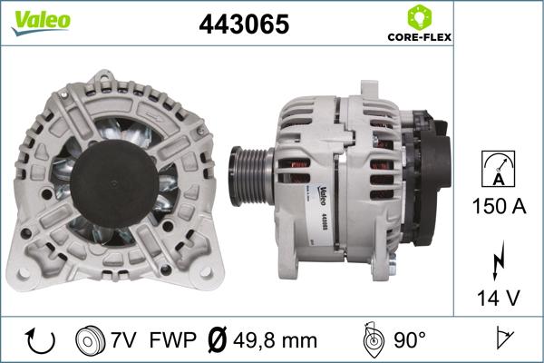 VALEO 443065 — Alternator