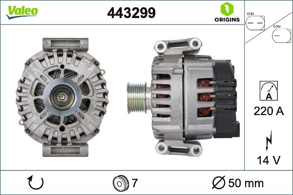 VALEO 443299 - Alternator