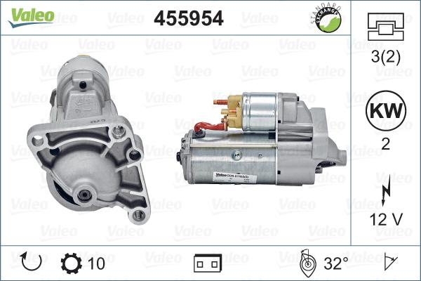 VALEO 455954 - Rozrusznik