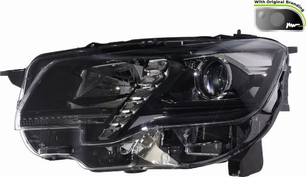 VALEO 450642 - REFLEKTOR PEUGEOT RIFTER 09.18- LE