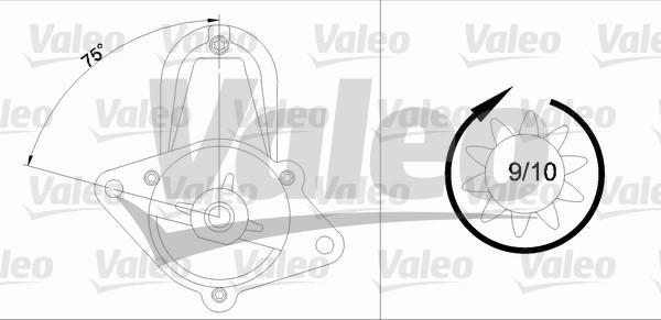 VALEO 458188 - Rdzeń rozrusznika