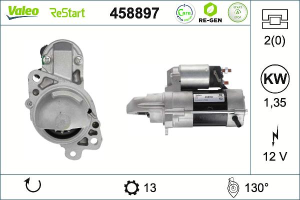 VALEO 458897 — Rozrusznik