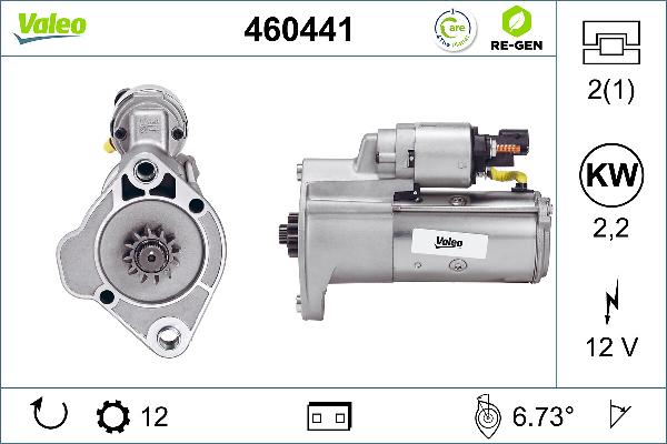 VALEO 460441 — Rozrusznik