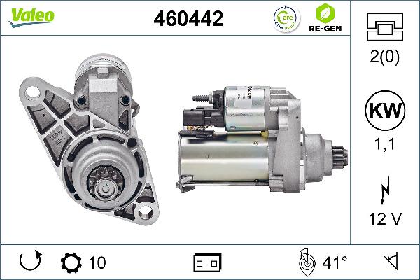 VALEO 460442 — Rozrusznik