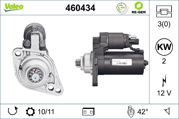 VALEO 460434 — Rozrusznik