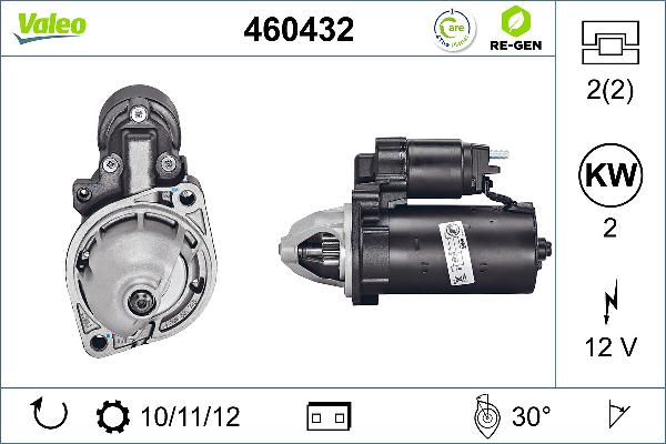 VALEO 460432 — Rozrusznik