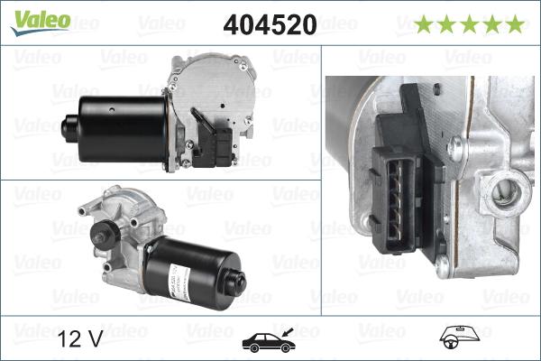 VALEO 404520 — Silnik wycieraczek