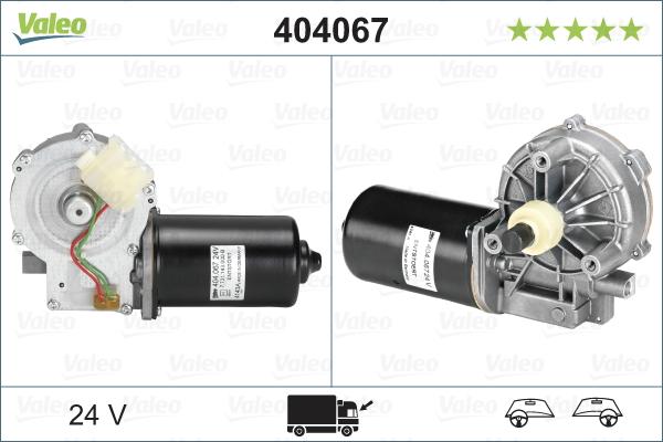 VALEO 404067 — Silnik wycieraczek
