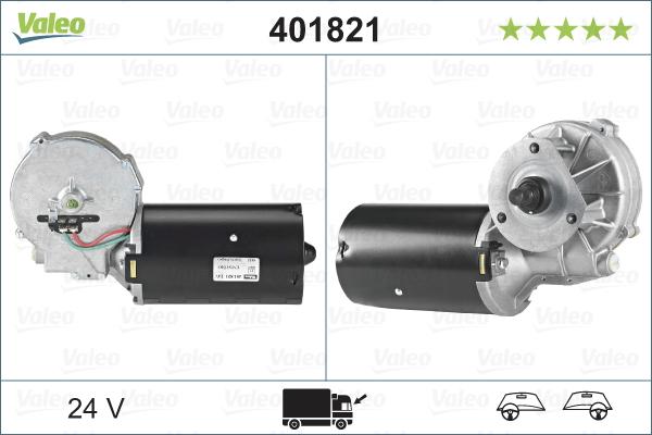 VALEO 401821 - Silnik wycieraczek