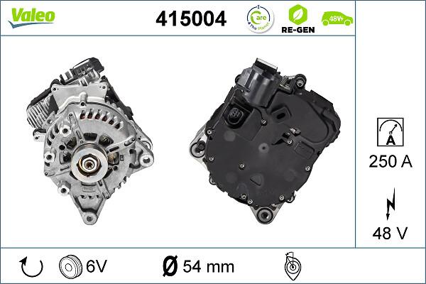 VALEO #415004 — Rozrusznikoalternator