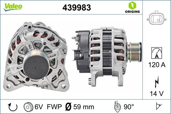 VALEO 439983 — Alternator