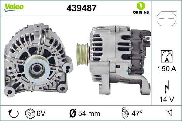 VALEO 439487 — Alternator