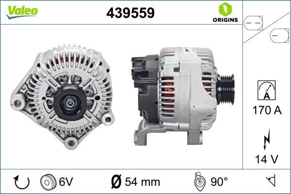 VALEO 439559 — Alternator