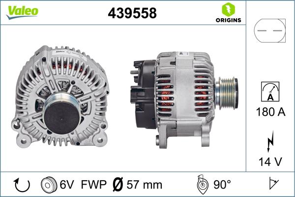 VALEO 439558 - Alternator