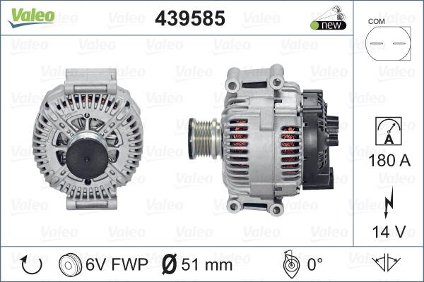 VALEO 439585 - Alternator